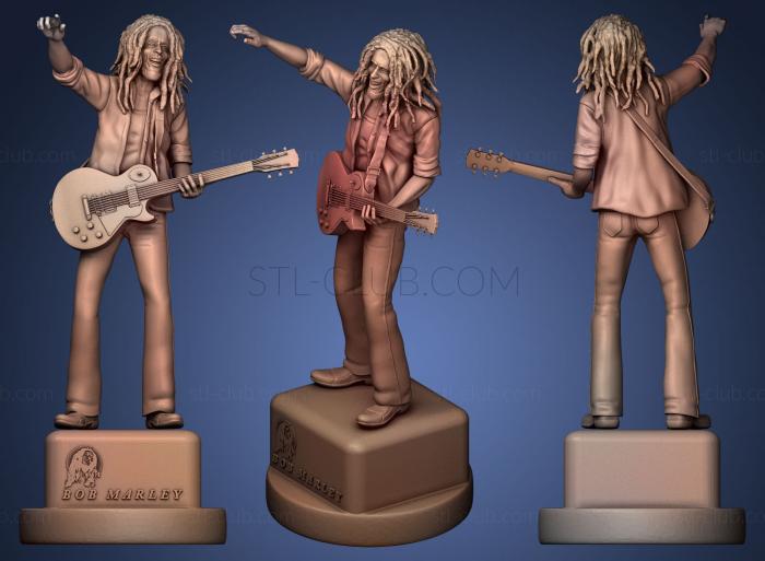 3D model Bob Marley (STL)